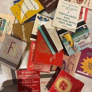 Assortment of Vintage Matchbooks (20ct)